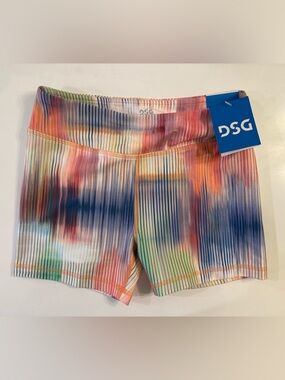 DSG Girls Momentum Mid-Rise Short, Prismatic Reflection, Large